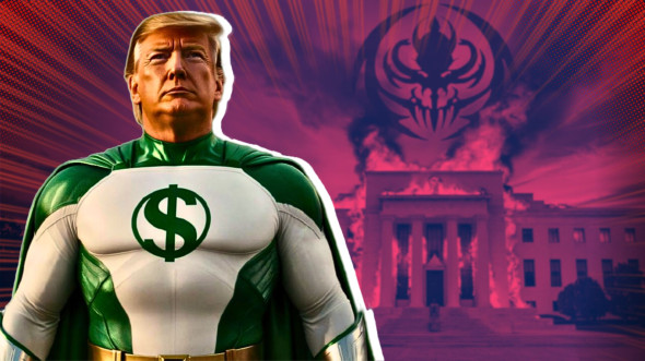 Трамп громит ФРС и спасает доллар Трамп громит ФРС и спасает доллар