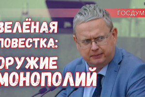 Зелёная повестка в РФ станет оружием монополистов против обычных предприятий